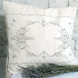 Cutwork Lace Cushion 