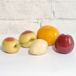 Colourful Mixed Porcelain Fruits